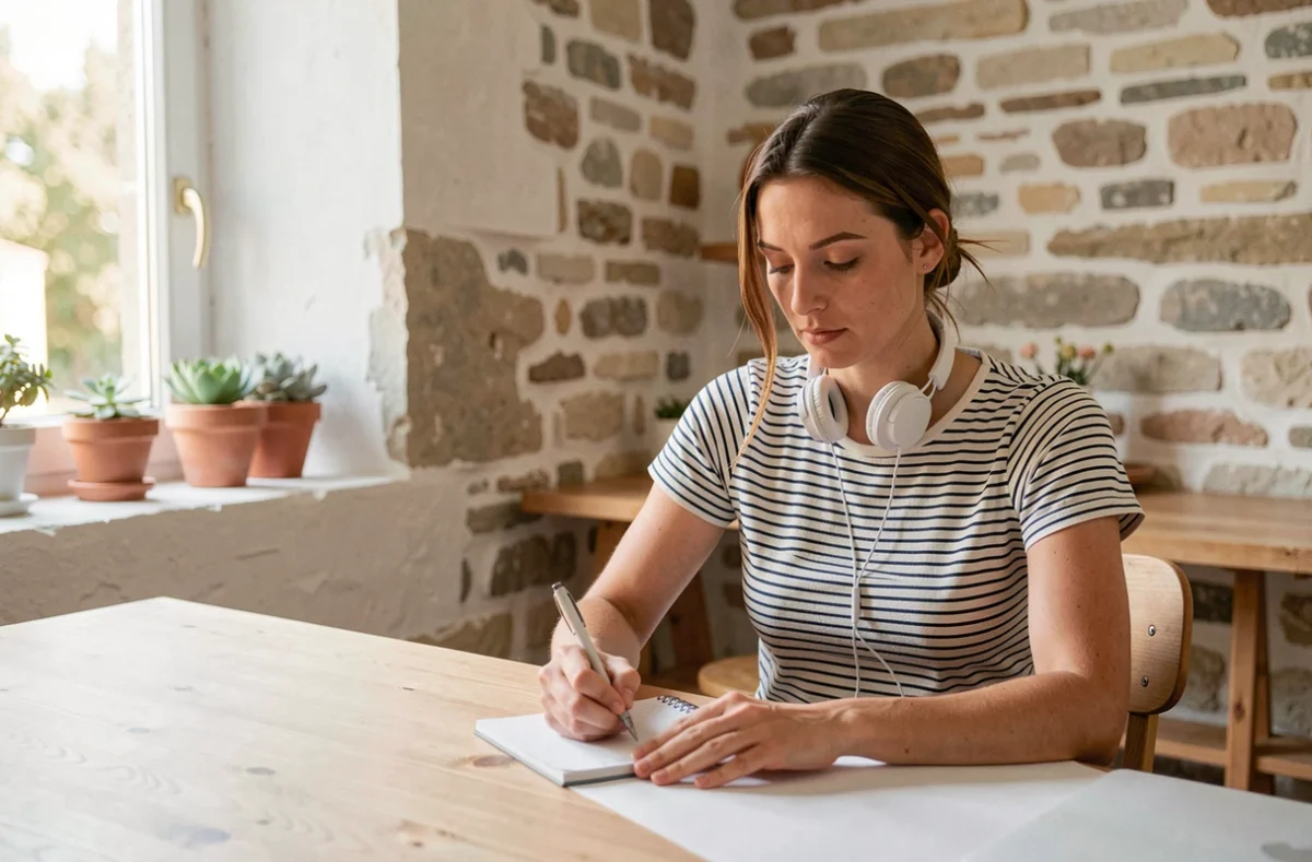Morpho Buro Meyreuil, espace de coworking en pierre rénovée avec mobilier en bois brut et atmosphère créative intimate